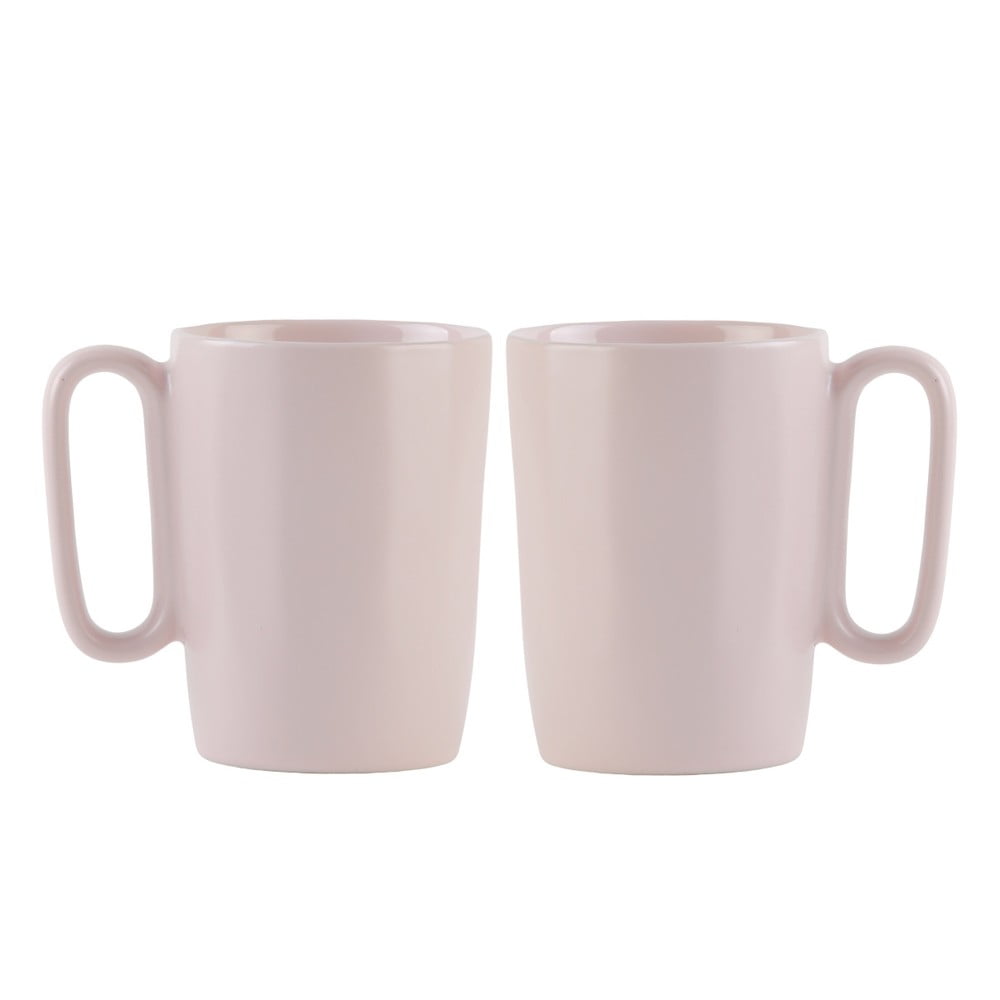 Ružové hrnčeky z kameniny v súprave 2 ks 250 ml Fuori – Vialli Design