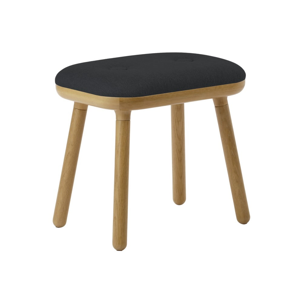 Stolička v antracitovo-prírodnej farbe Paff Tall – UMAGE