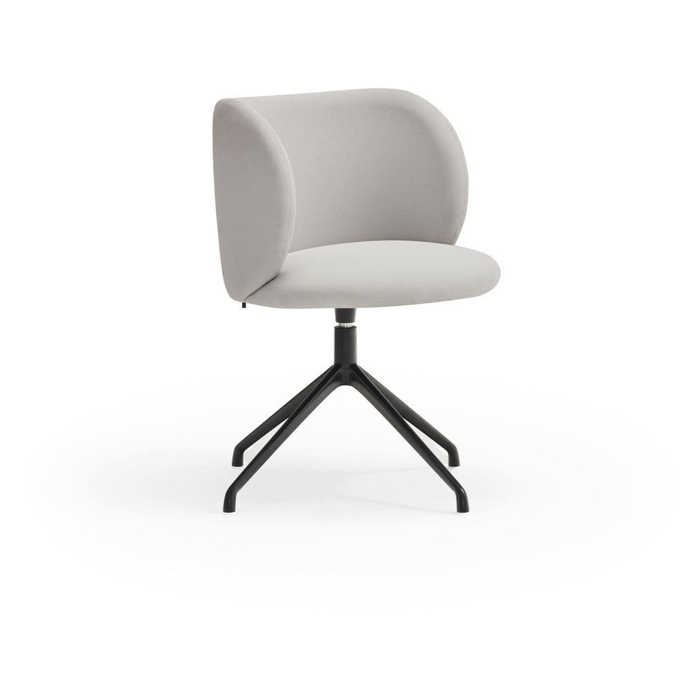 Svetlosivé čalúnené jedálenské kreslo Mogi – Teulat