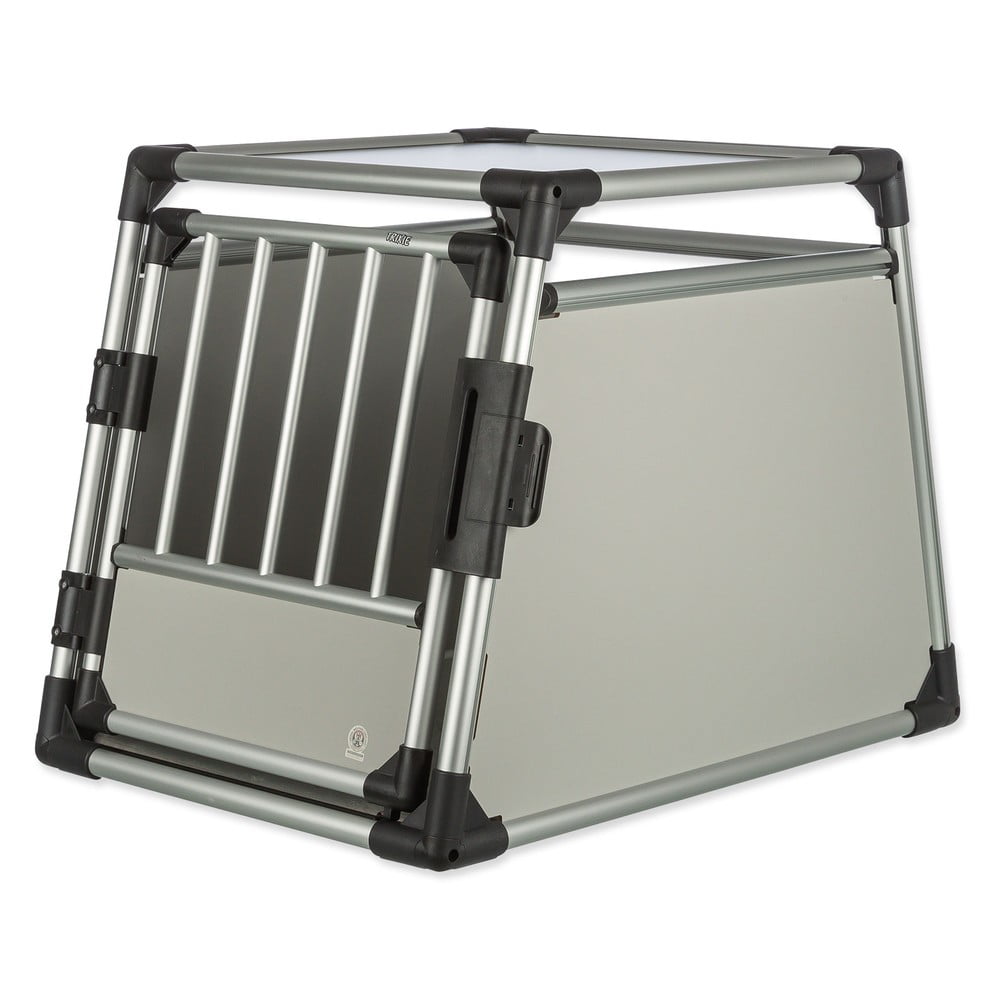 Prepravka pre domáceho miláčika v striebornej farbe 62x55 cm Trixie M – Plaček Pet Products