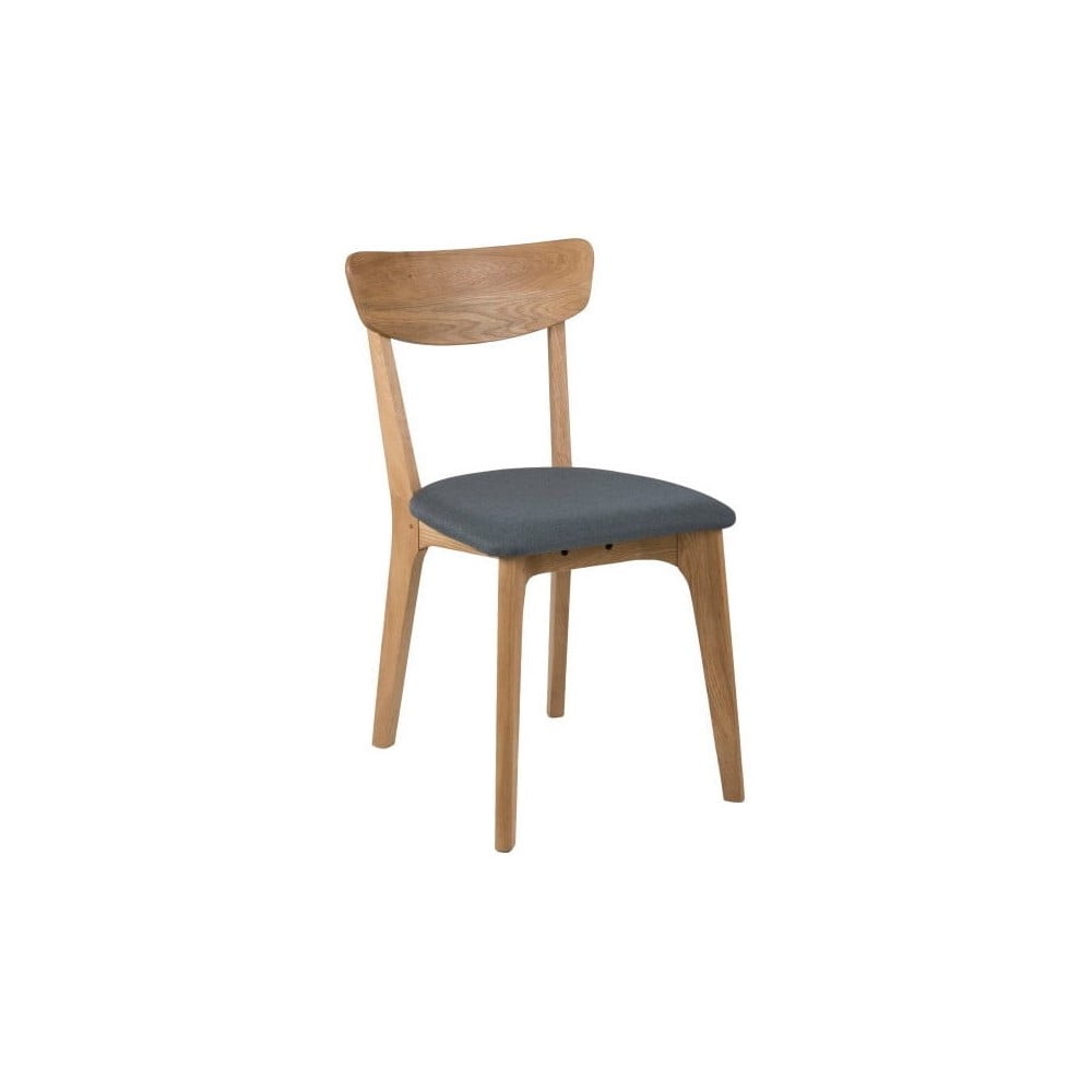 Sivé/v prírodnej farbe čalúnené jedálenské stoličky v súprave 2 ks Taxi – Actona