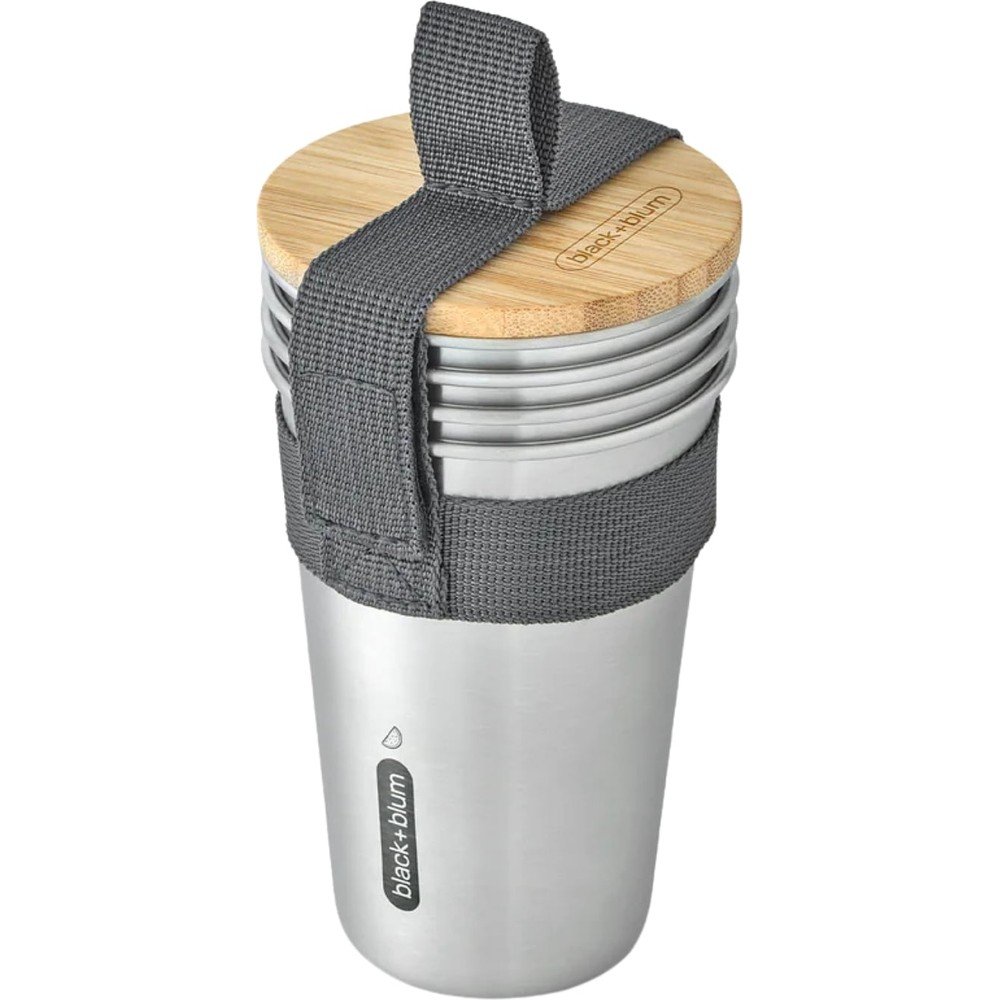 Cestovný hrnček z nehrdzavejúcej ocele v striebornej farbe 500 ml – Black + Blum