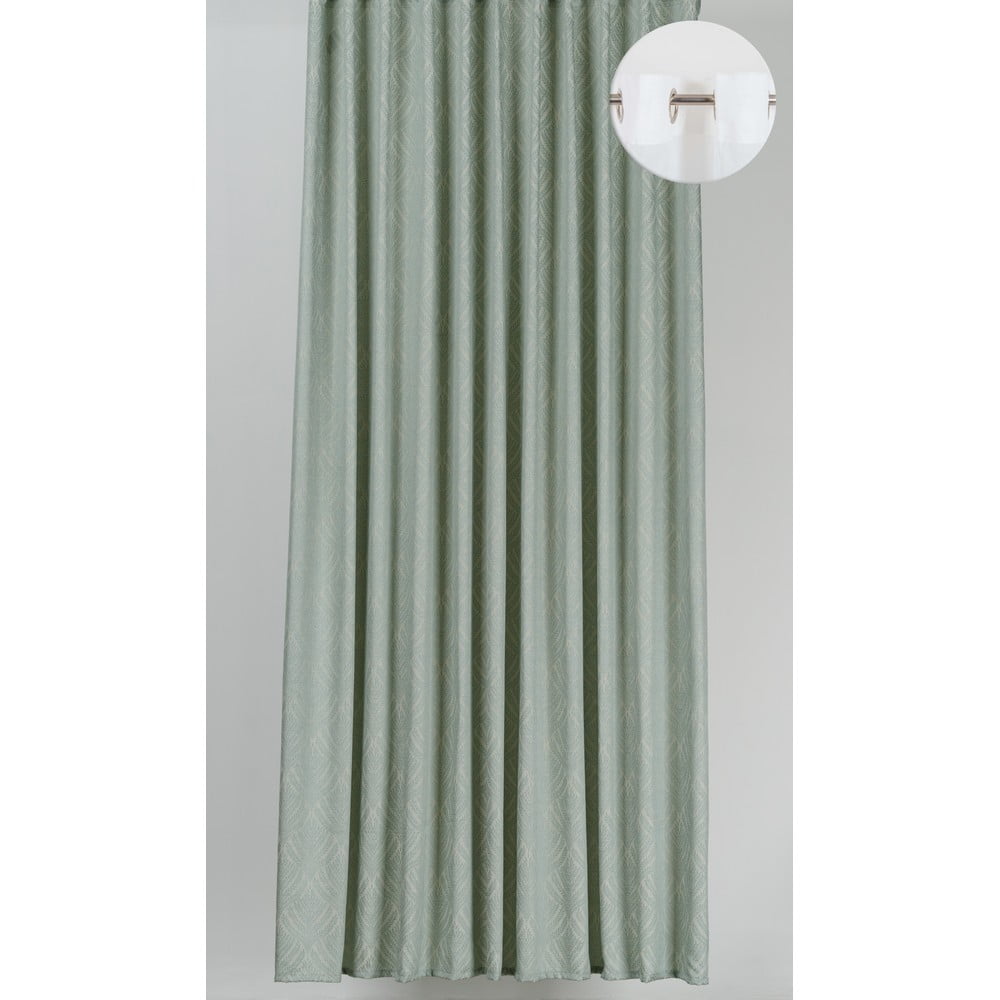 Záves v mentolovozelenej farbe 135x260 cm Sesimbra – Mendola Fabrics