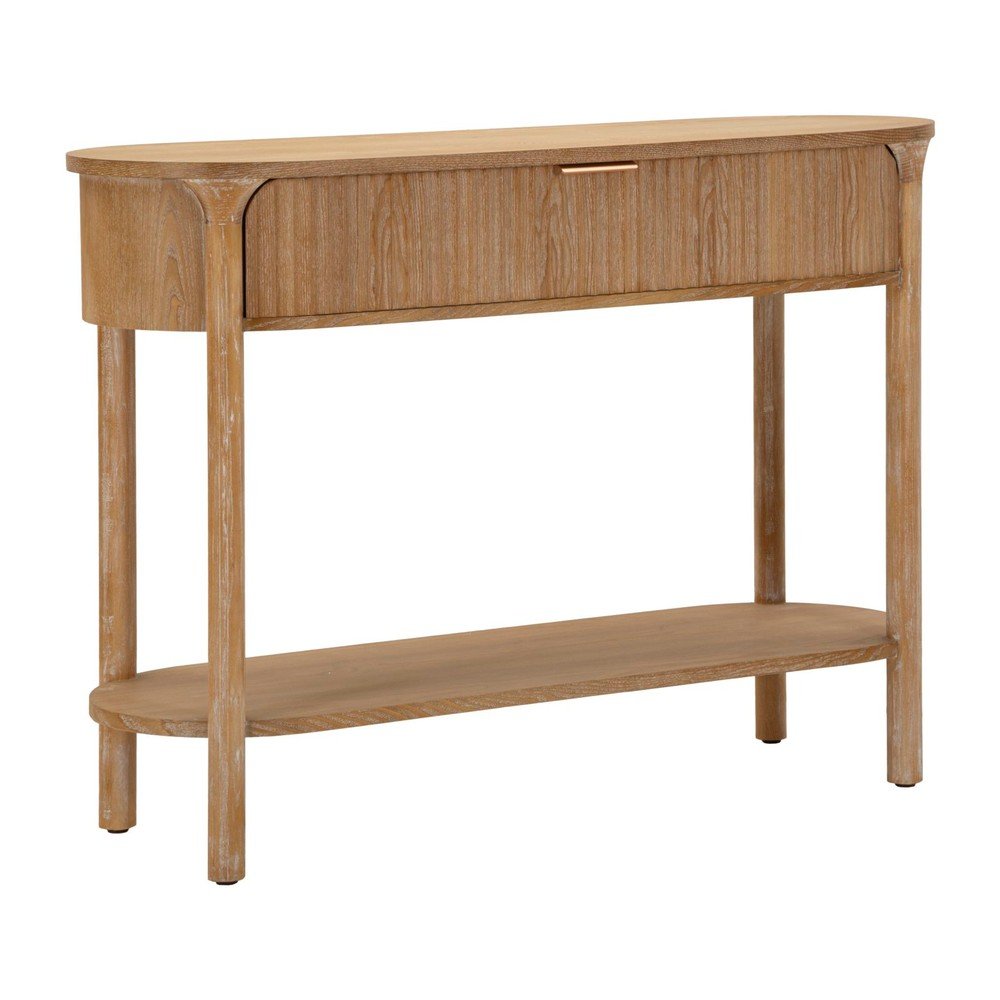 Konzolový stolík z jedlového dreva v prírodnej farbe 40x110 cm Gothenburg – Mauro Ferretti