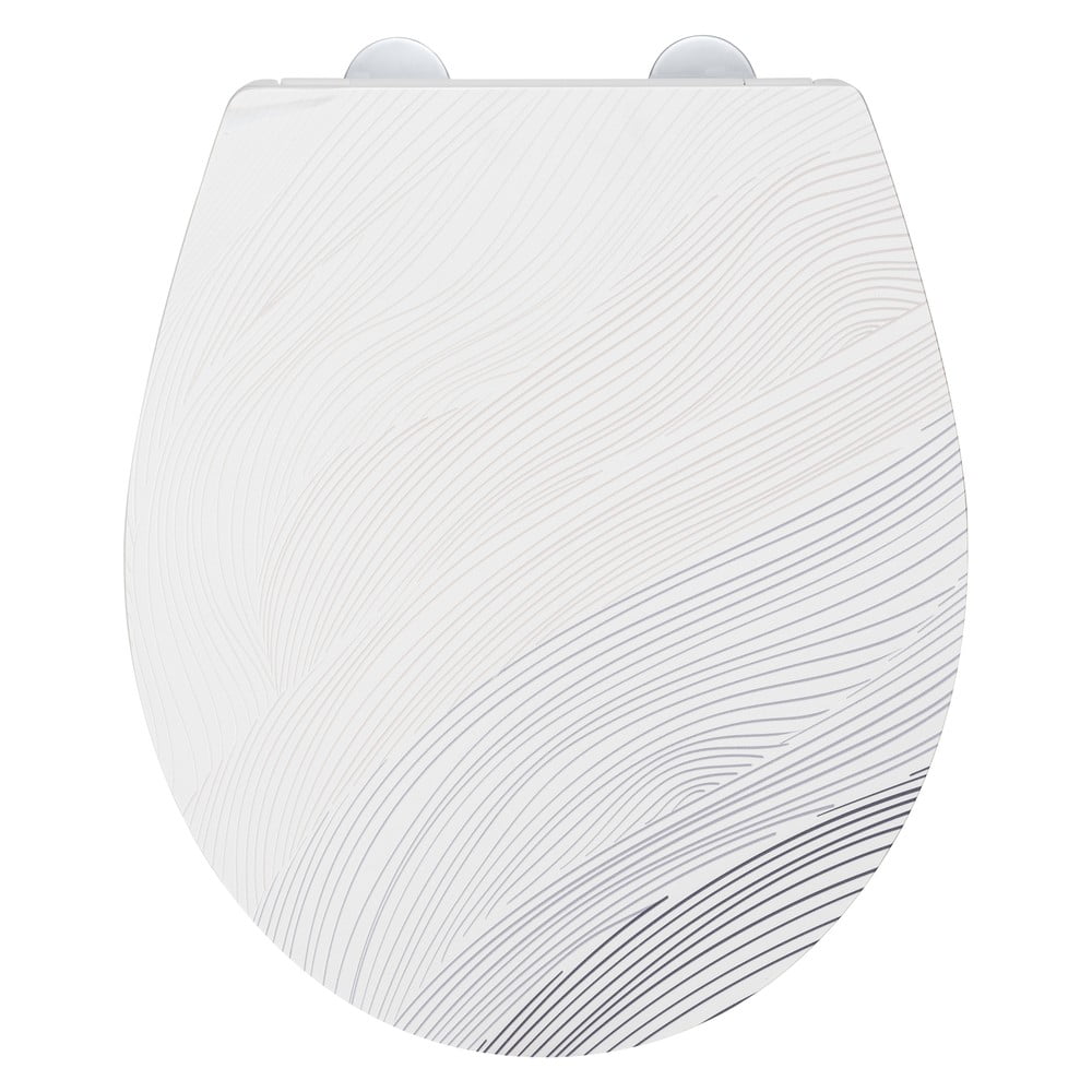 Záchodová doska s automatickým zatváraním 38 x 44