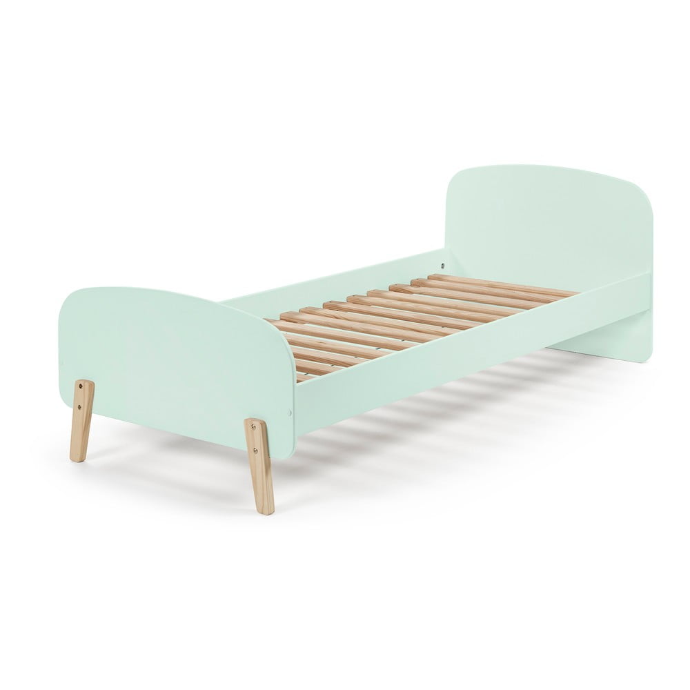 Mentolová detská posteľ Vipack Kiddy