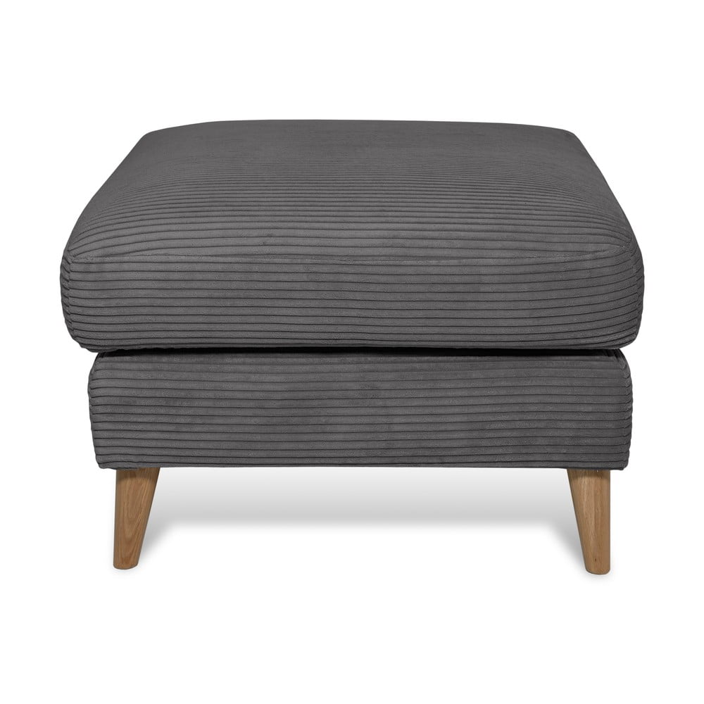 Tmavosivá menčestrová podnožka Paris – Scandic