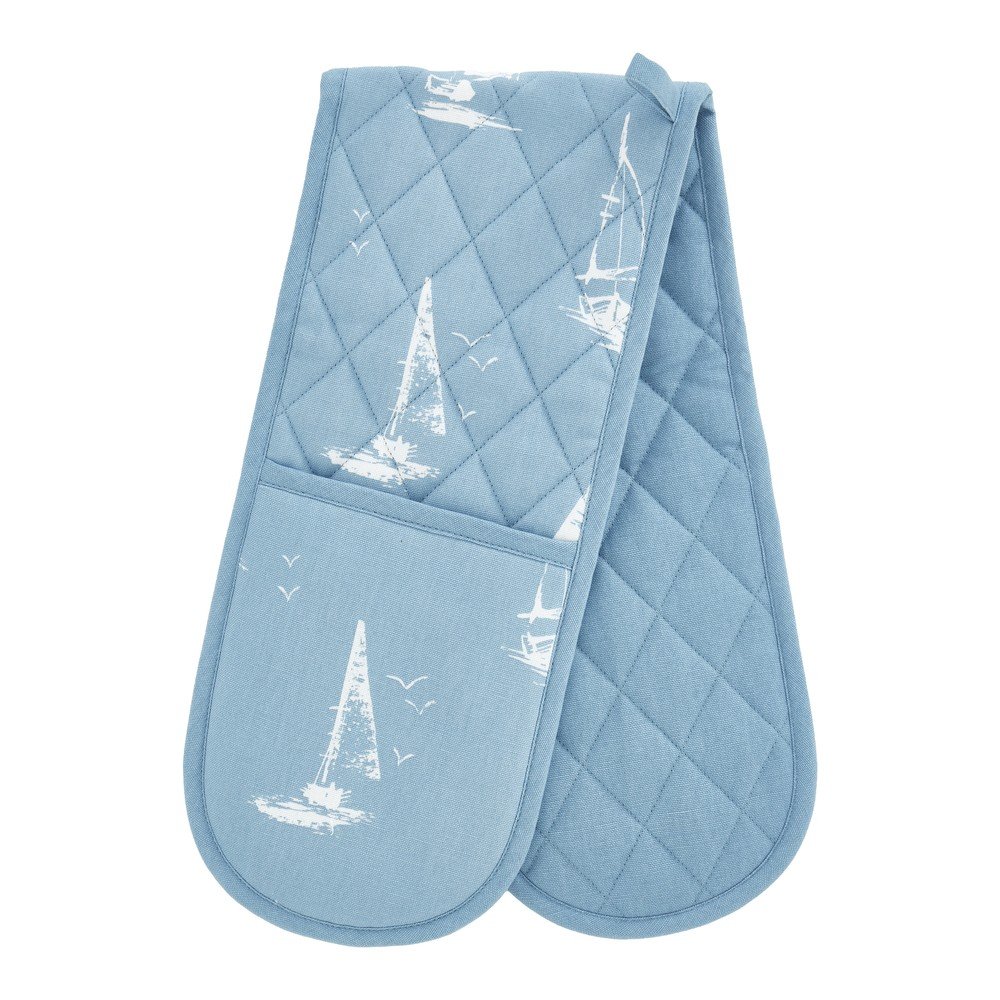 Bavlnená dvojitá kuchynská chňapka Salcombe Boats – Catherine Lansfield