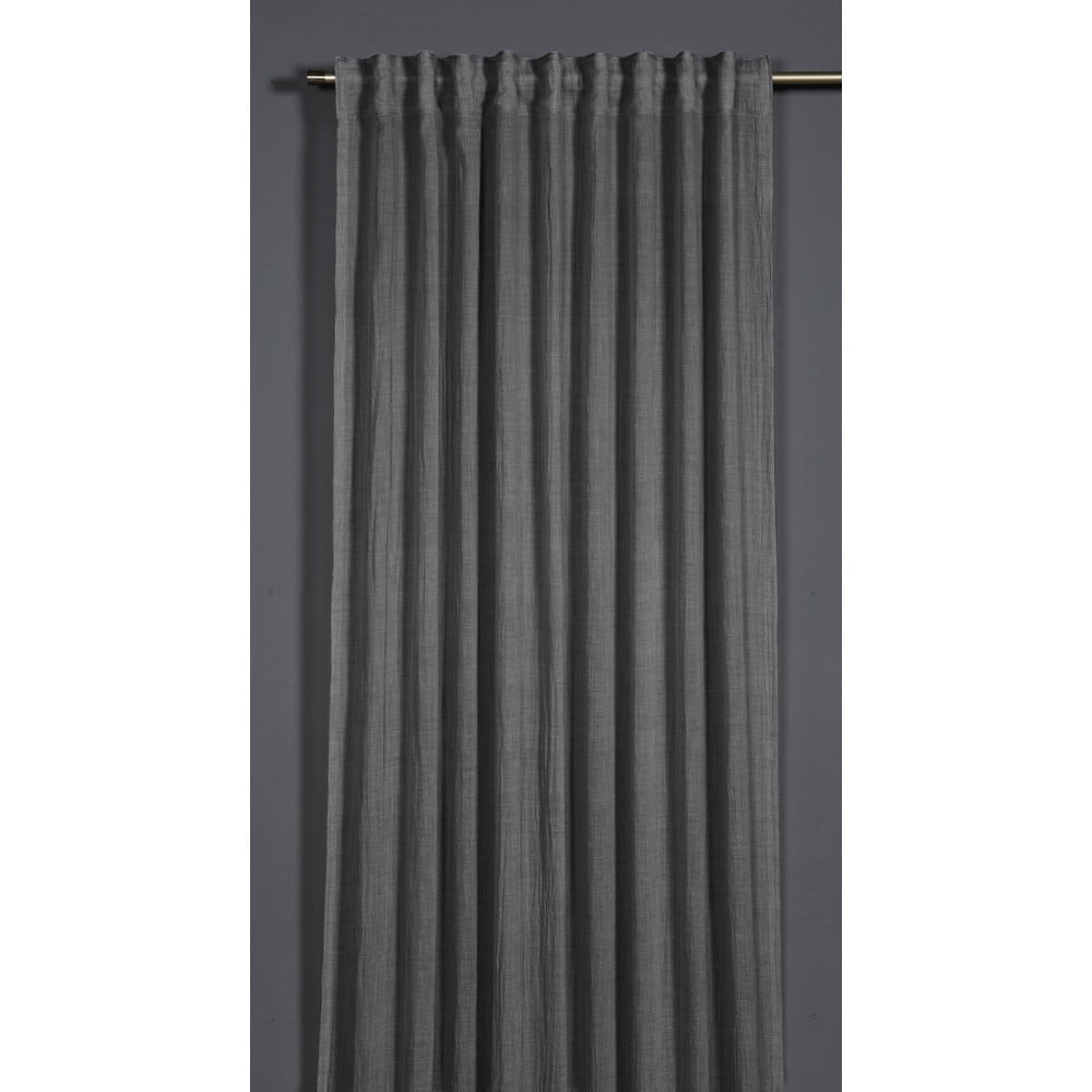 Tmavosivý záves 135x245 cm Etamine – Sehlbach
