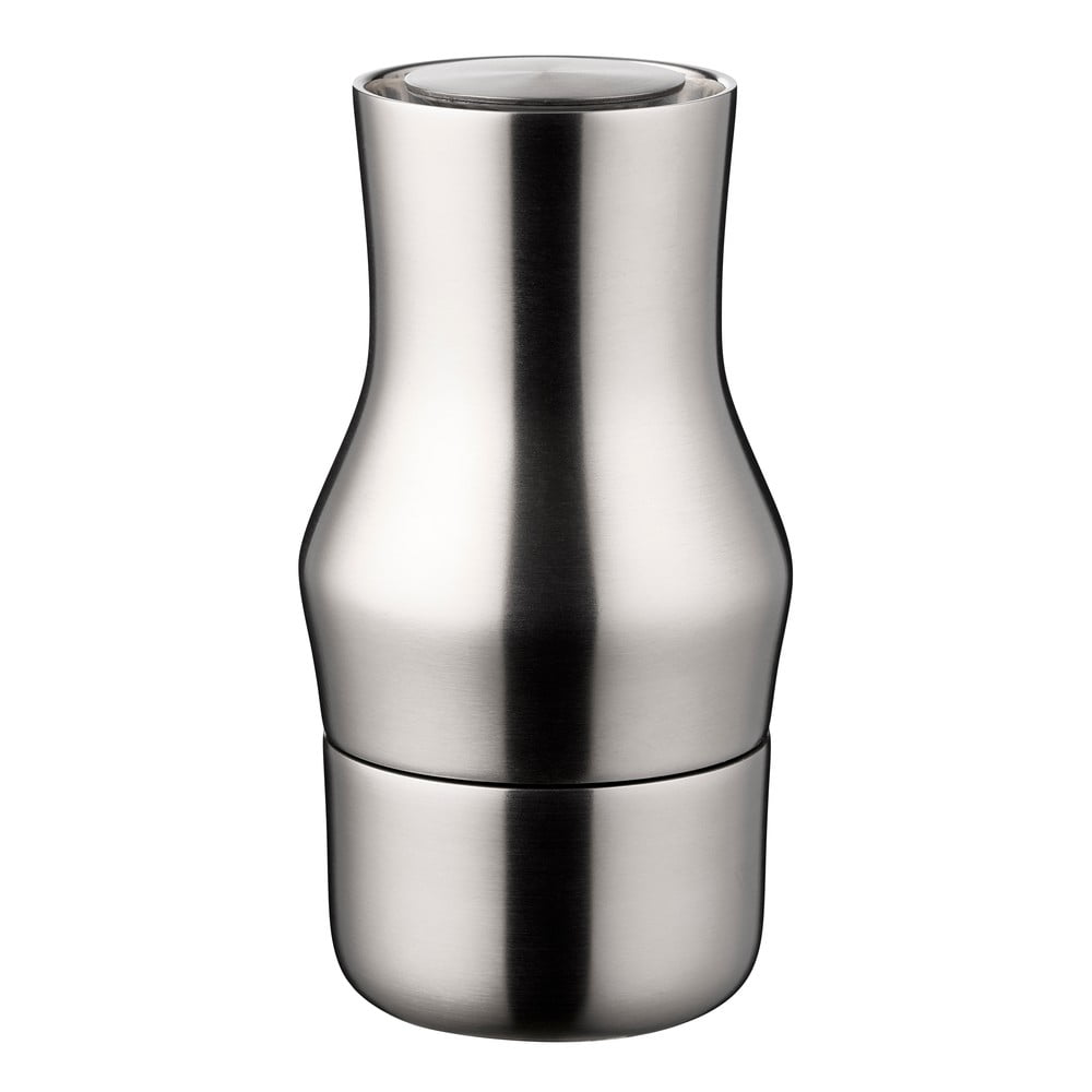 Mlynček z nehrdzavejúcej ocele v matne striebornej farbe Dorotea – Gense