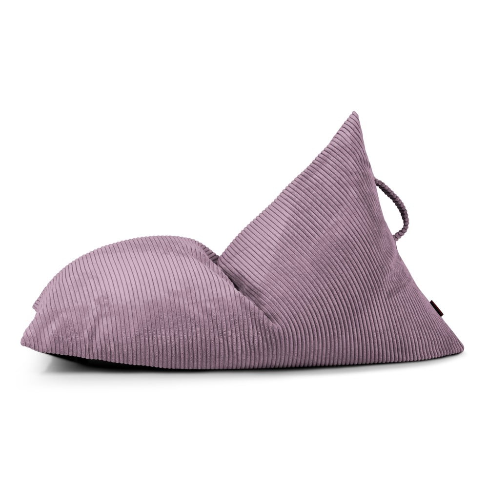 Fialový menčestrový detský sedací vak Razzy – SLOWDOWN