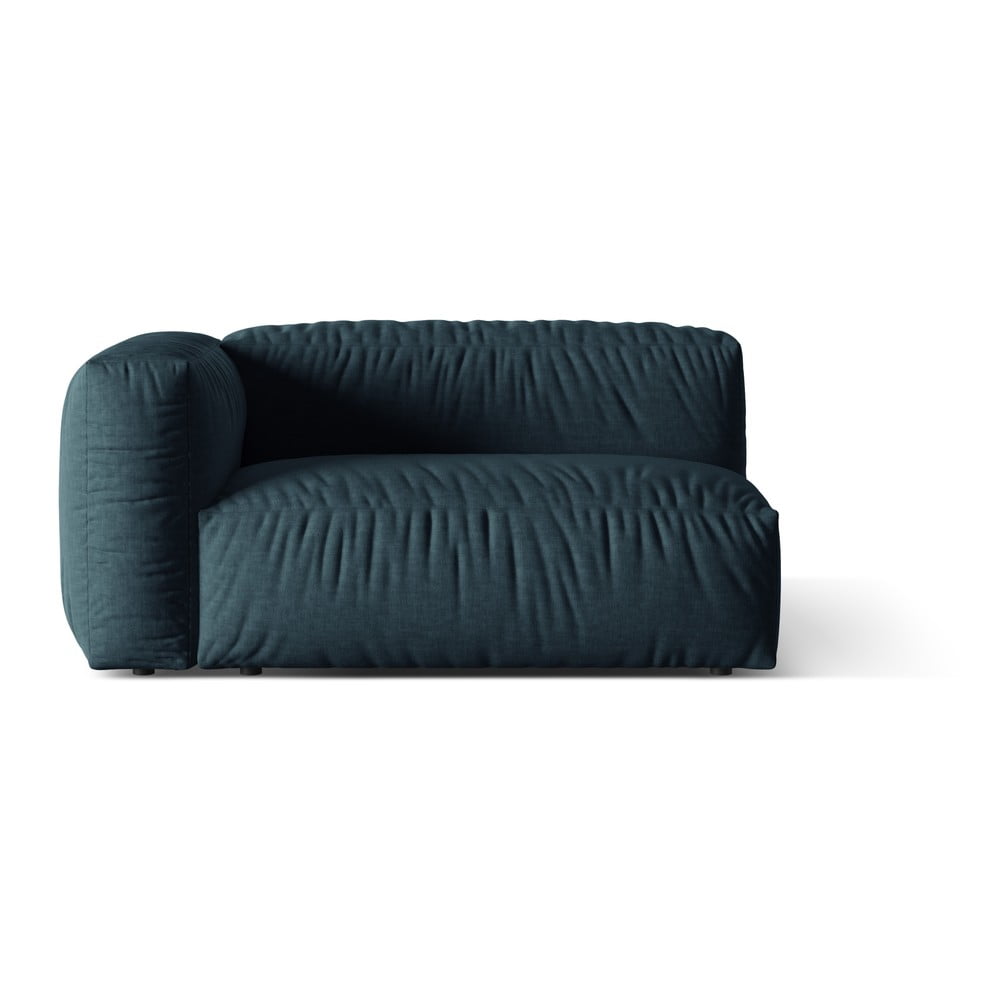 Tmavomodrý modul pohovky (ľavý roh) Martina – Micadoni Home