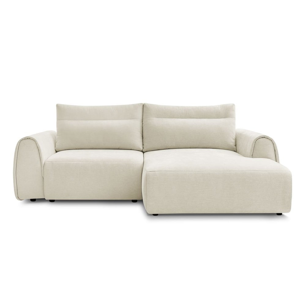 Béžová rohová pohovka Aden – Bobochic Paris