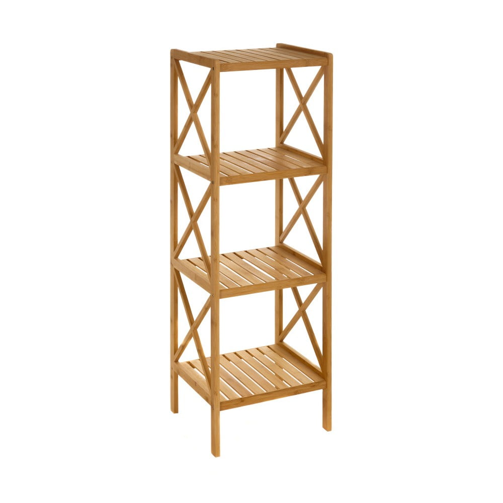 Regál so 4 policami Casa Selección Bamboo