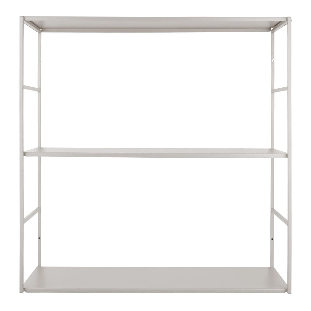 Sivý kovový nástenný regál PT LIVING Level