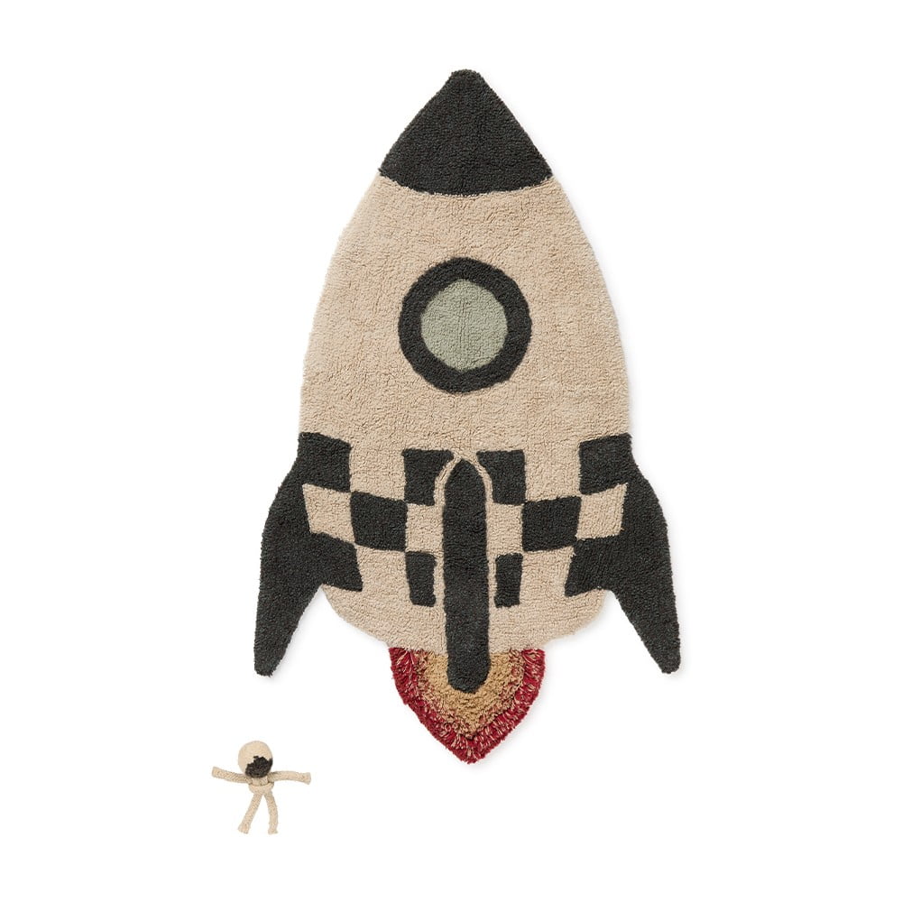 Bavlnený detský hrací koberec 85x135 cm Rocket – Lorena Canals