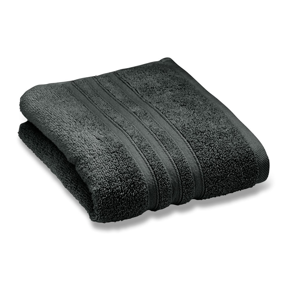 Tmavosivá froté bavlnená osuška 70x120 cm Zero Twist – Catherine Lansfield