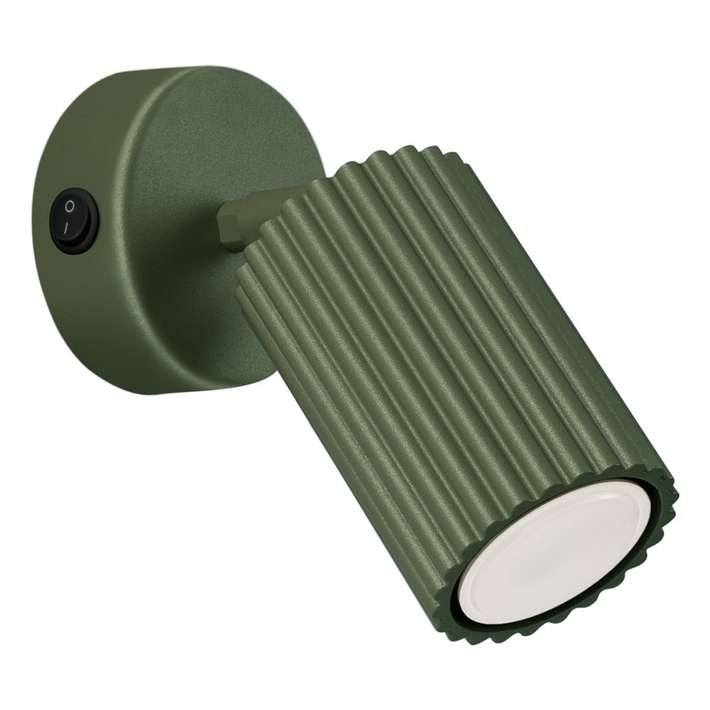 Zelené bodové svietidlo 8x16 cm Gleam – Sollux