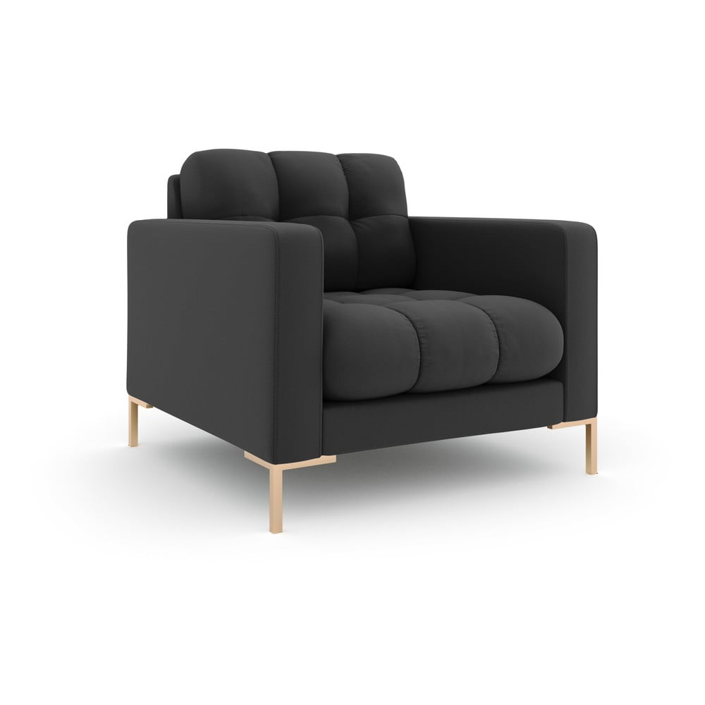 Tmavosivé kreslo Bali – Cosmopolitan Design