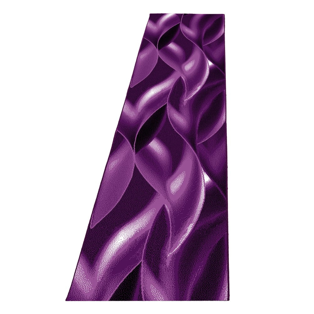 Fialový behúň 80x300 cm Plus – Ayyildiz Carpets