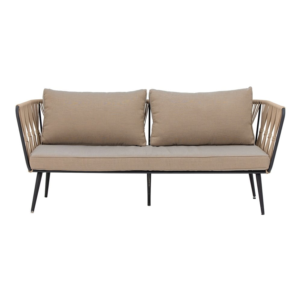 Béžová záhradná pohovka Pavone – Bloomingville