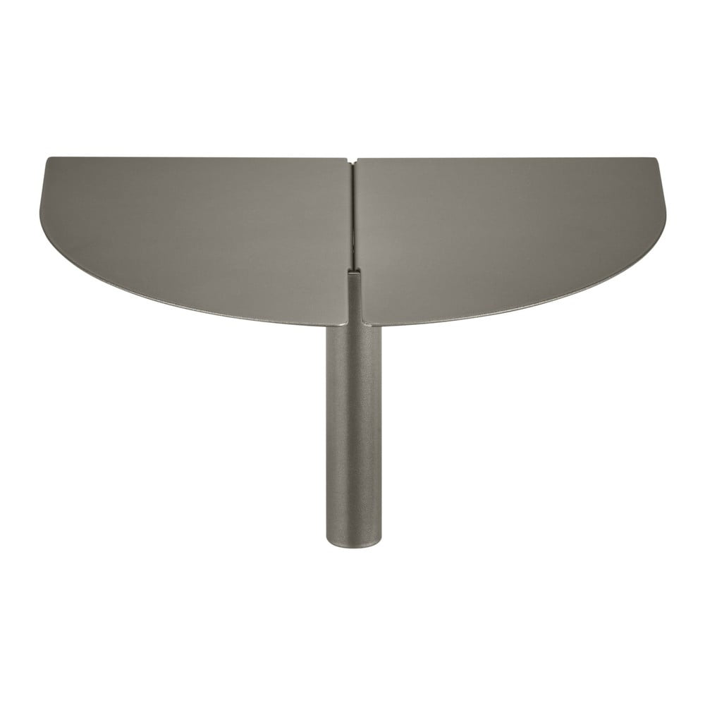 Sivá oceľová polica 30 cm Oru – Blomus