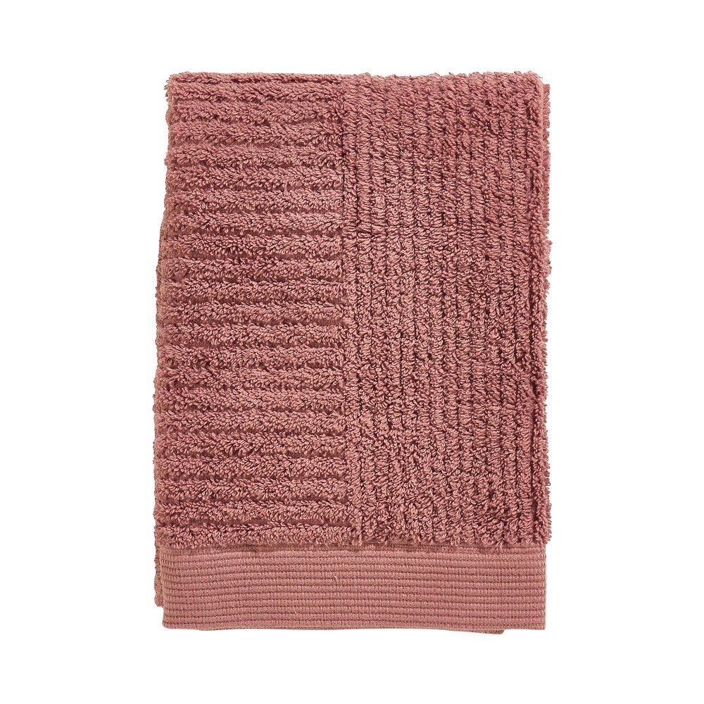 Červený froté bavlnený uterák 50x70 cm Classic – Zone