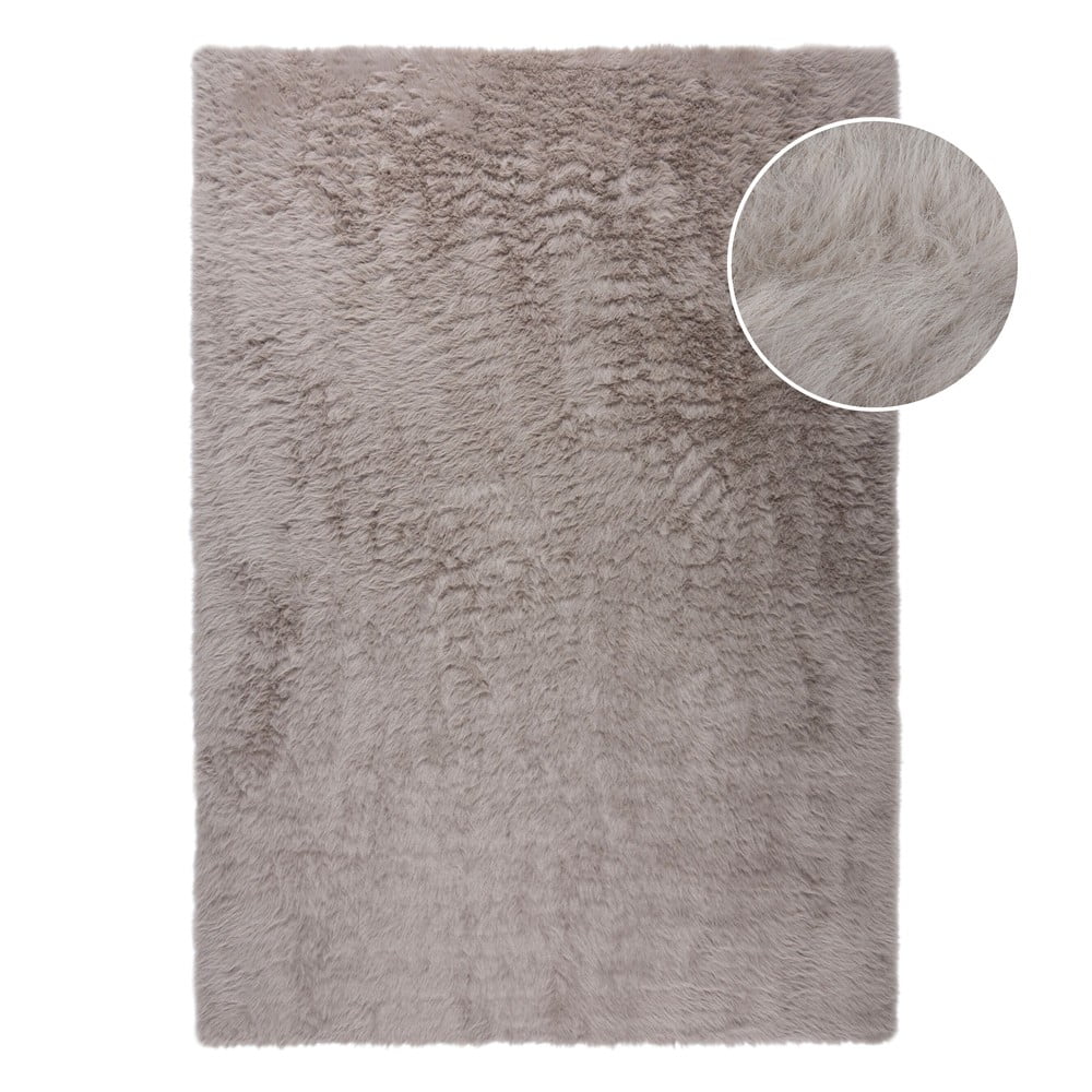Hnedá syntetická kožušina 80x150 cm Alpine Faux Fur – Flair Rugs