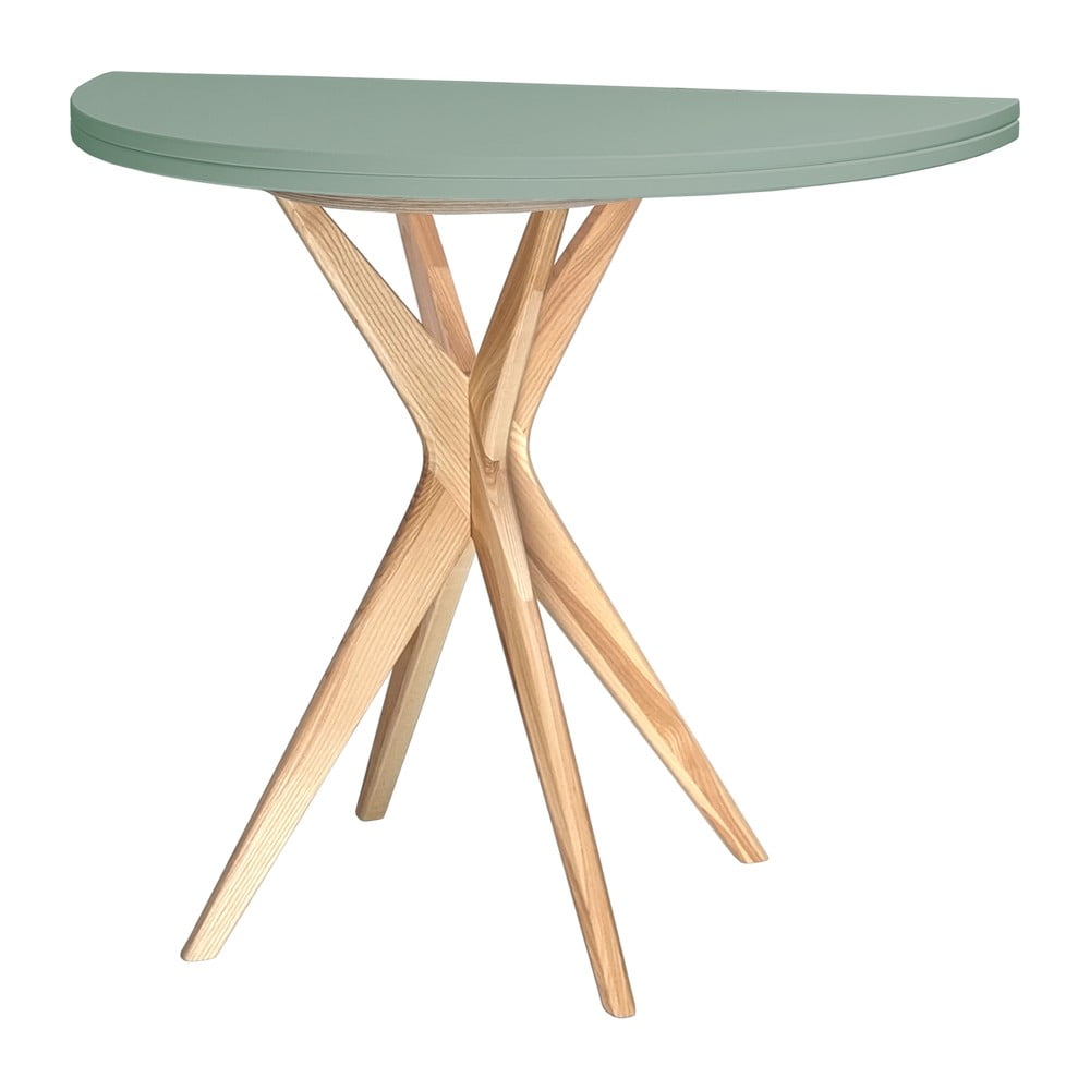 Okrúhly rozkladací jedálenský stôl 45x90 cm Jubi – Ragaba