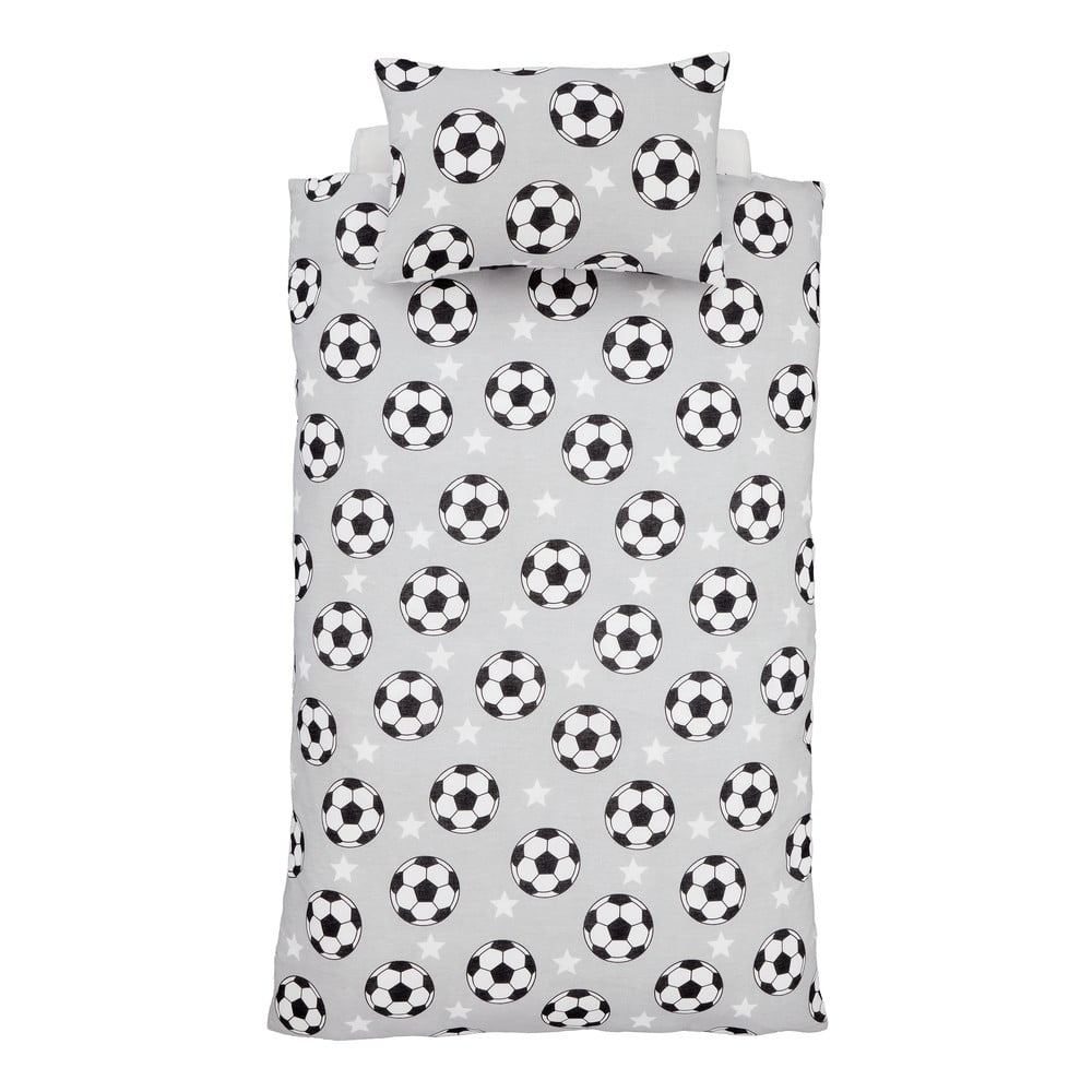 Flanelové detské obliečky na jednolôžko 135x200 cm Football Stars – Catherine Lansfield