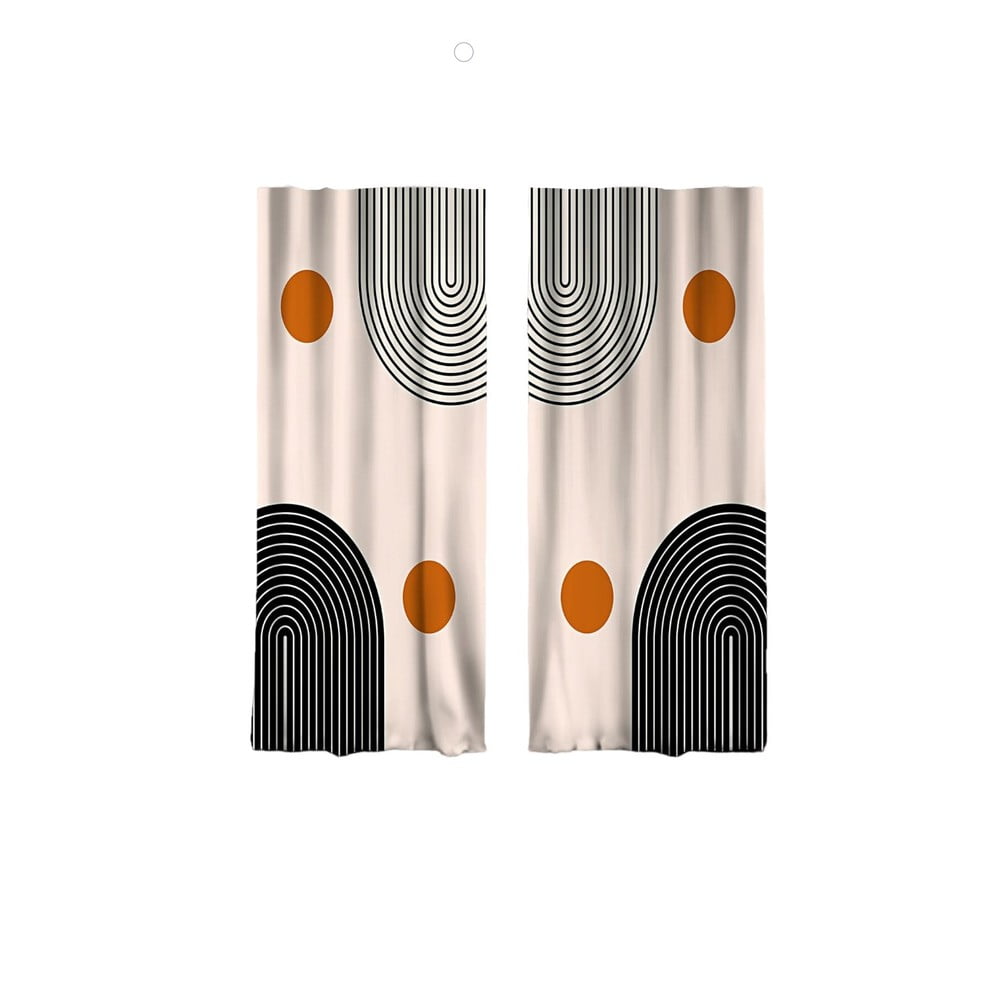 Béžové závesy v súprave 2 ks 140x260 cm - Mila Home