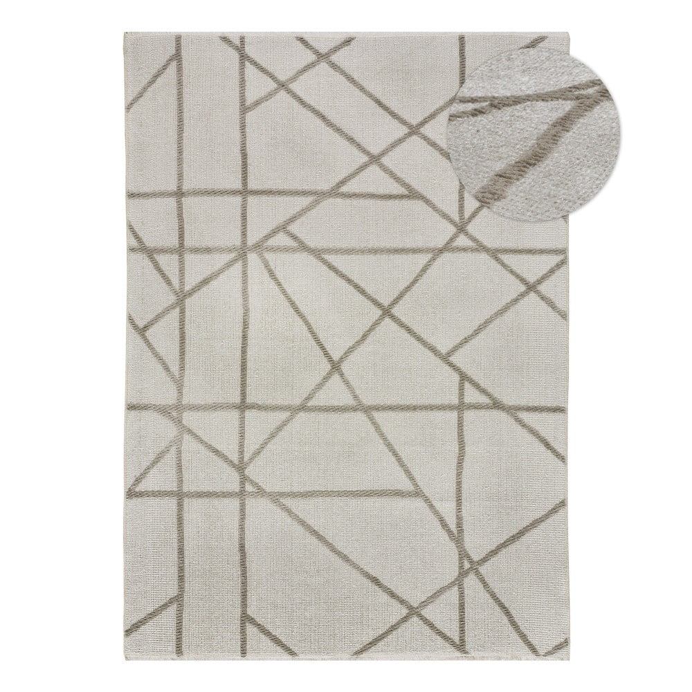 Béžový koberec 160x230 cm Lux – Universal