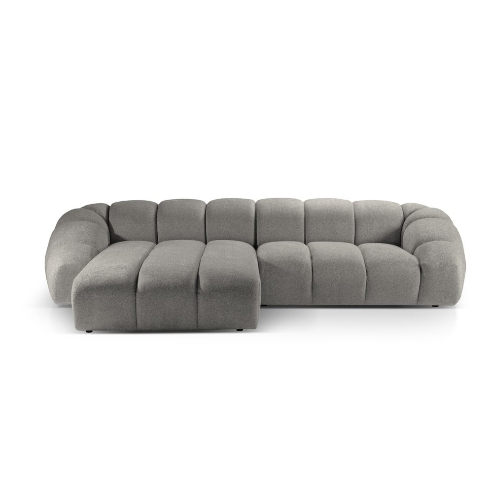 Svetlosivá rohová pohovka (ľavý roh) Diana – Micadoni