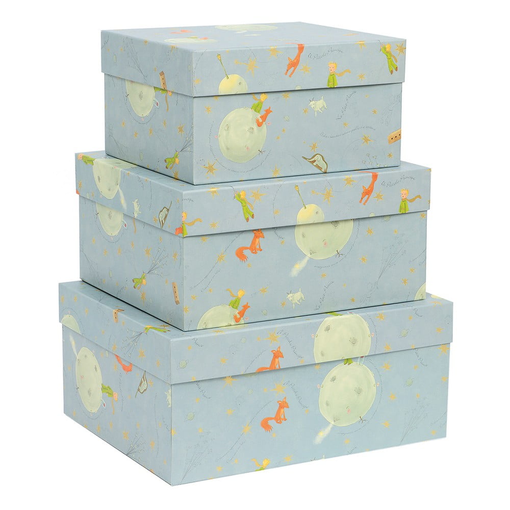 Darčekové škatule v súprave 3 ks The Little Prince – Kartos