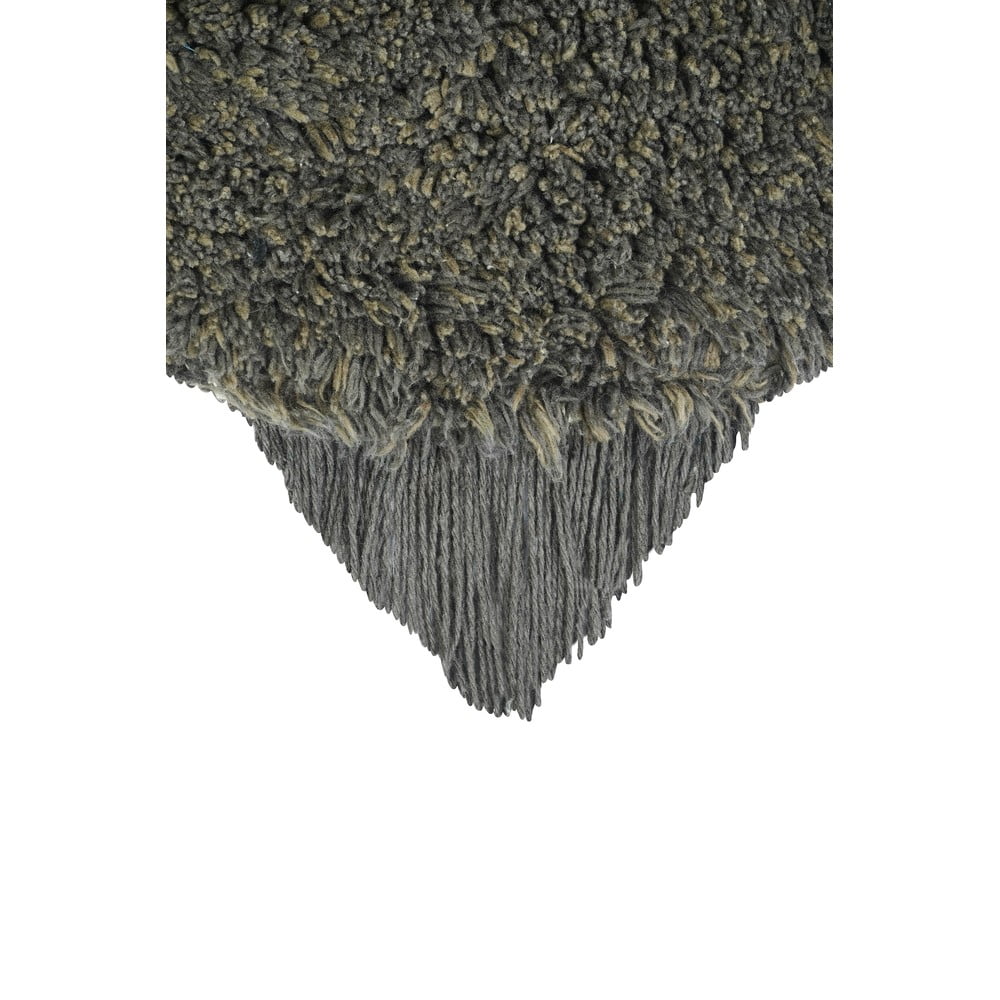 Žltý prateľný ručne tkaný bavlnený detský koberec 115x150 cm Bee – Lorena Canals