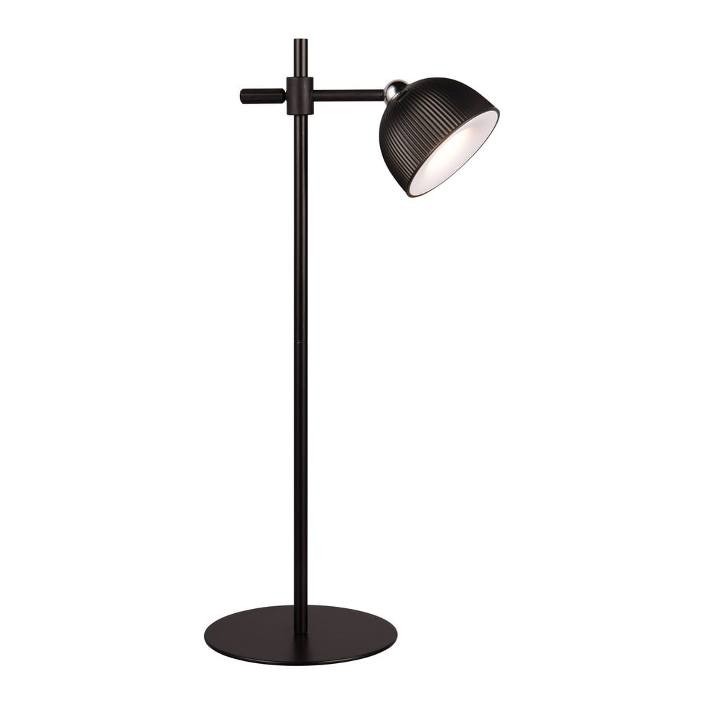Stmievateľná čierna LED stolová lampa s klipom (výška 41 cm) Maxima – Reality