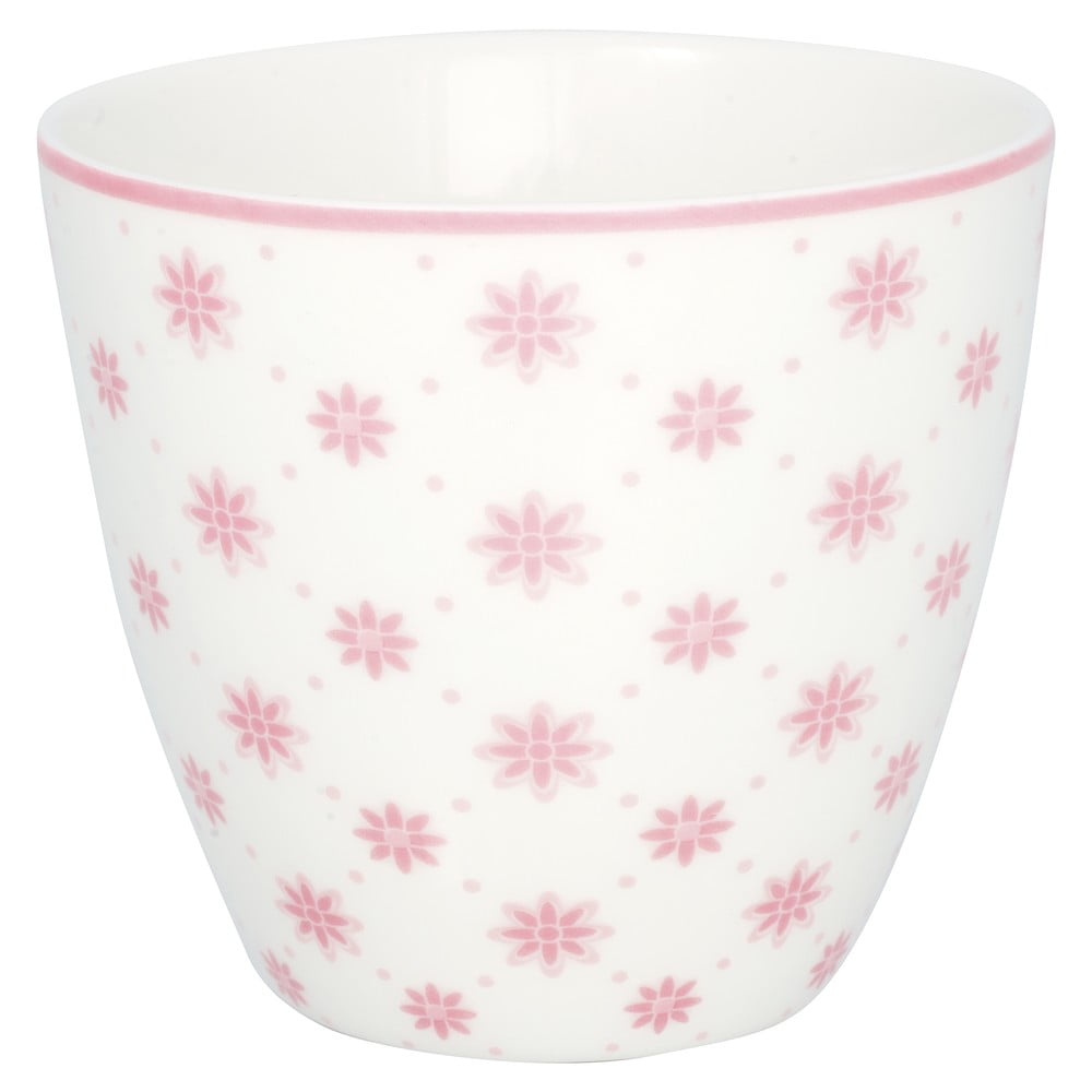 Ružová porcelánová šálka Green Gate Laurie