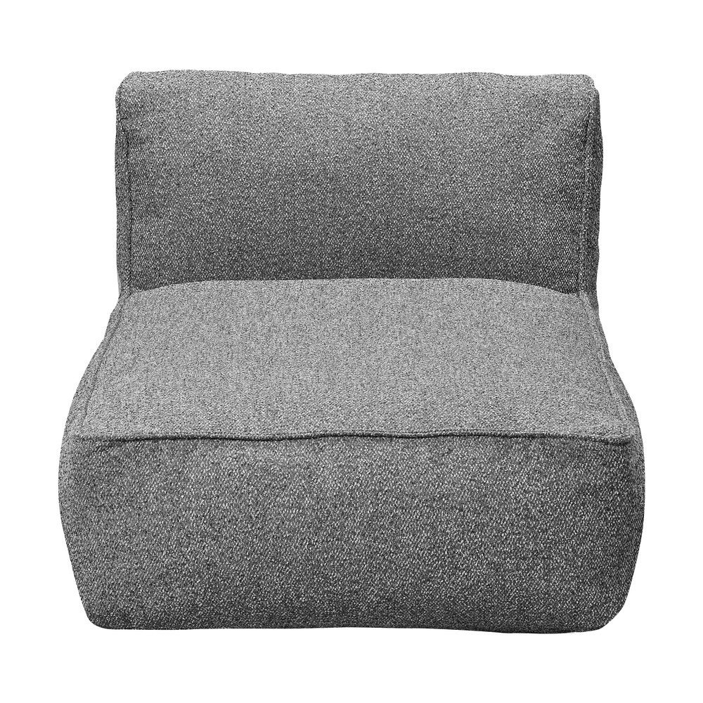 Sivý modul záhradnej pohovky (stredový diel) Grow – Blomus