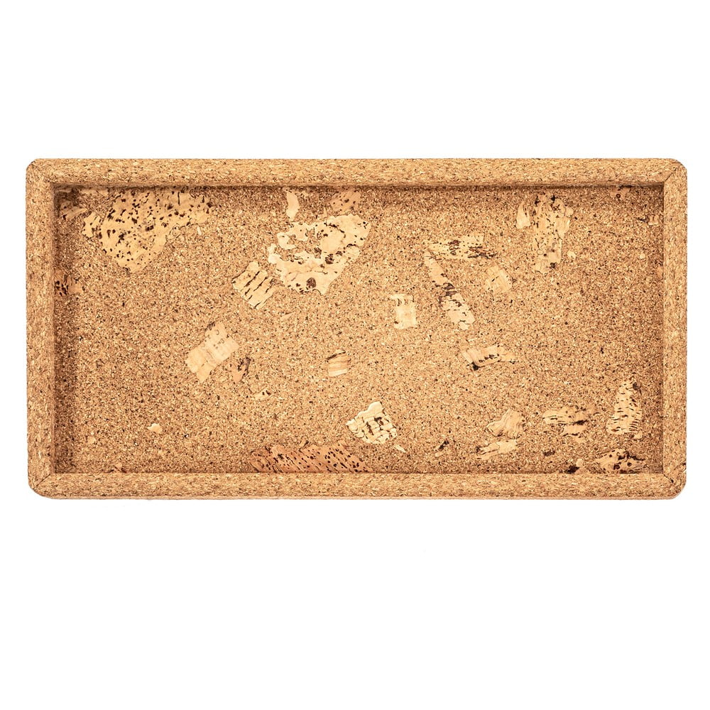 Korková tácka 14.5x28 cm Querco – ZicZac