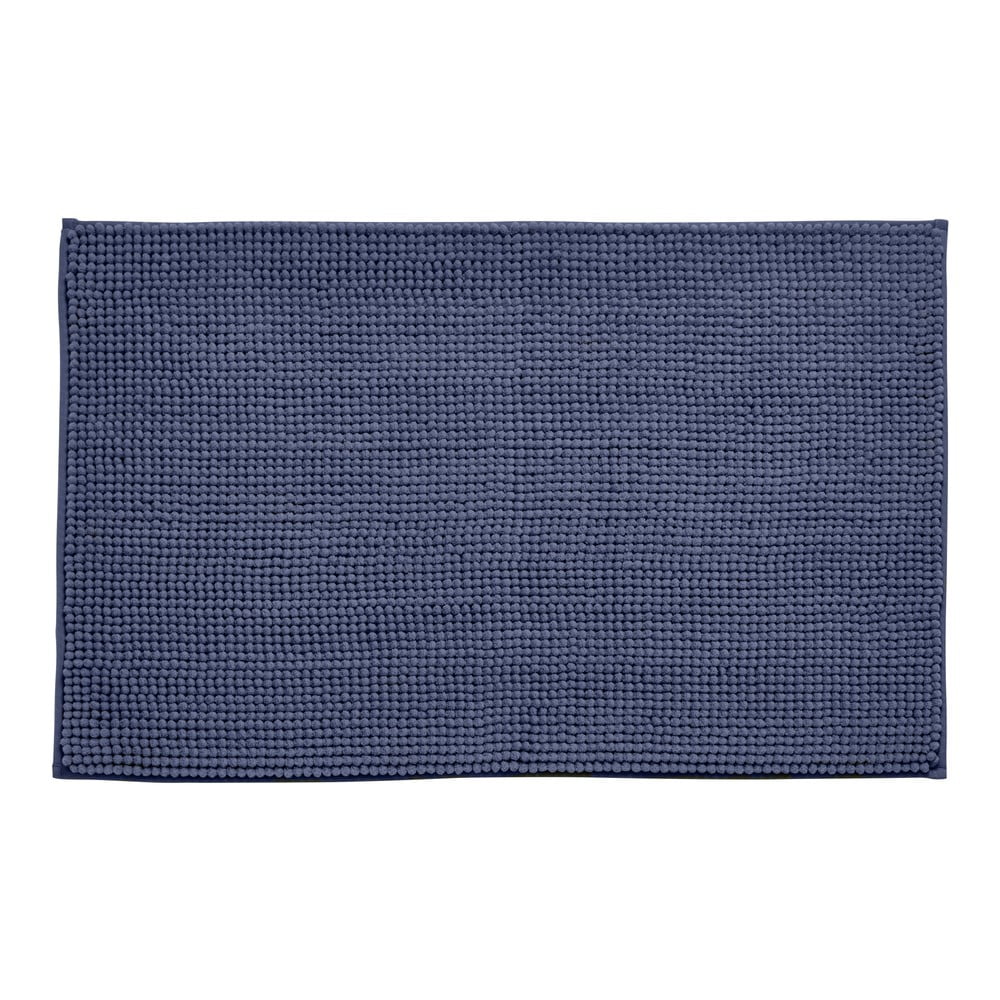 Modrá kúpeľňová predložka 80x50 cm Bobble - Catherine Lansfield