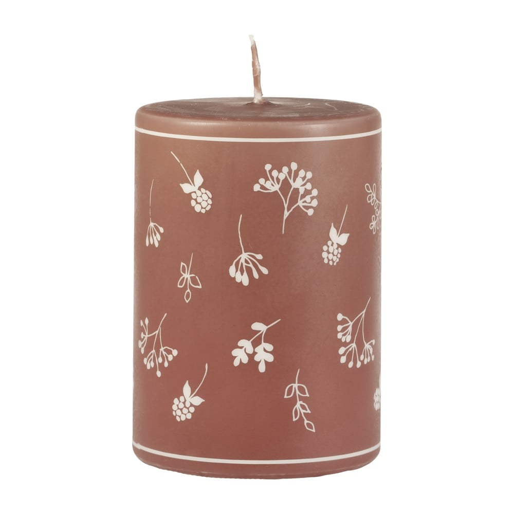 Hnedá sviečka Unipar Fleur