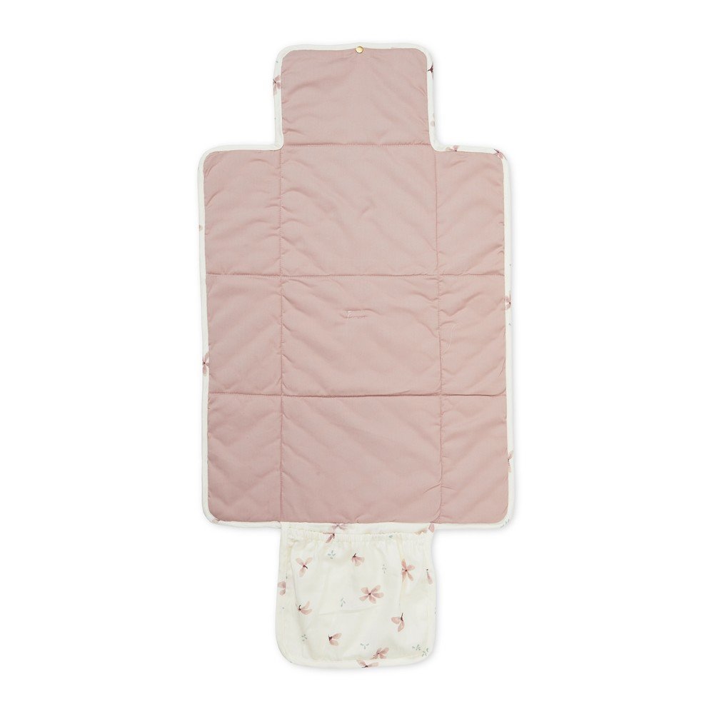 Prebaľovacia podložka 70x44 cm Windflower Creme – Cam Cam Copenhagen