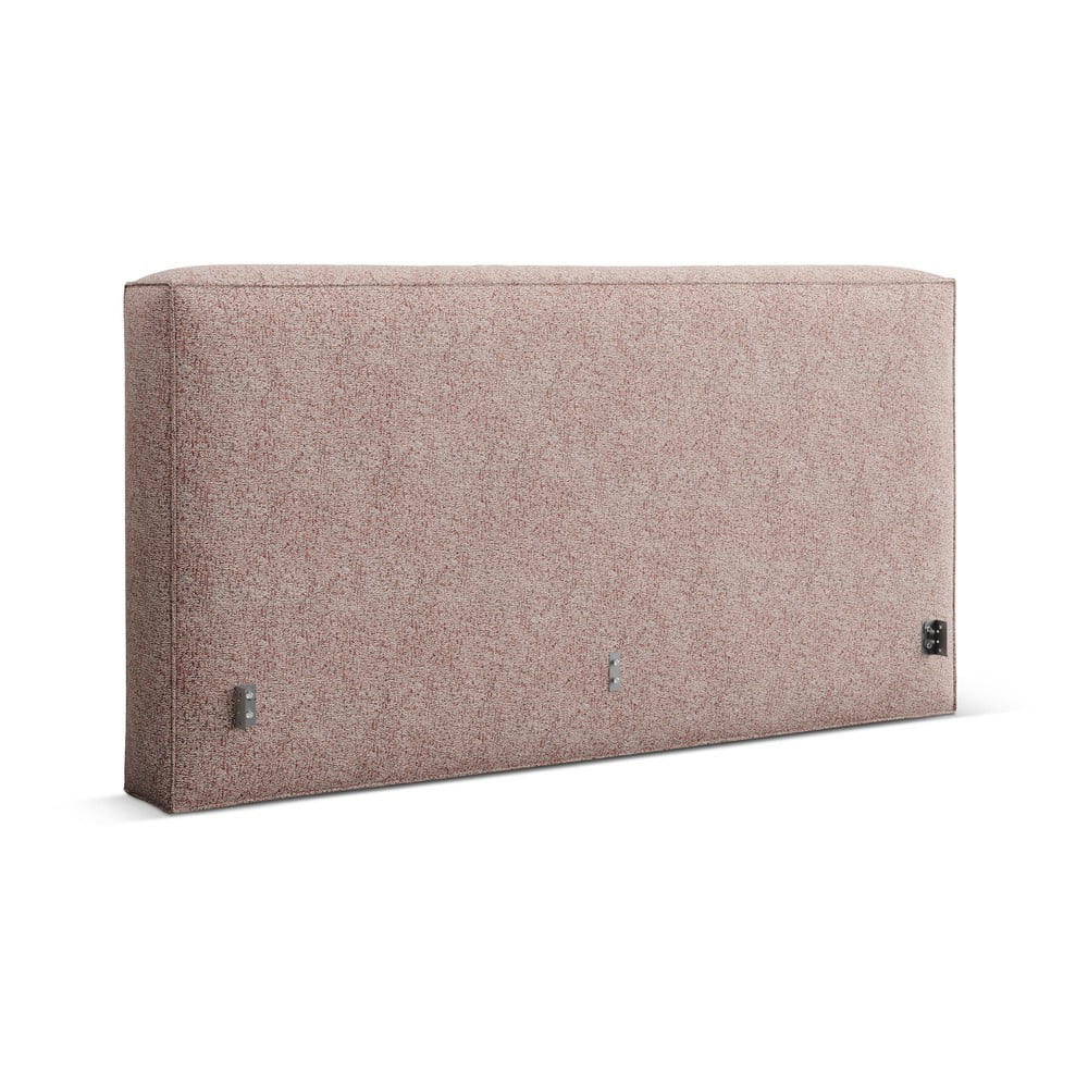 Svetloružové čalúnené čelo postele 209x100 cm Olivia – Micadoni