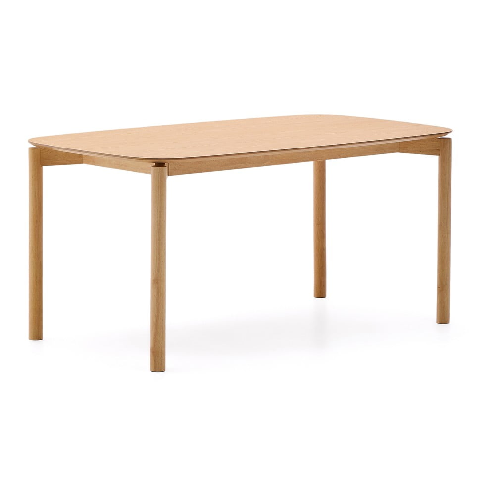 Jedálenský stôl v dekore jaseňa 90x160 cm Indara – Kave Home