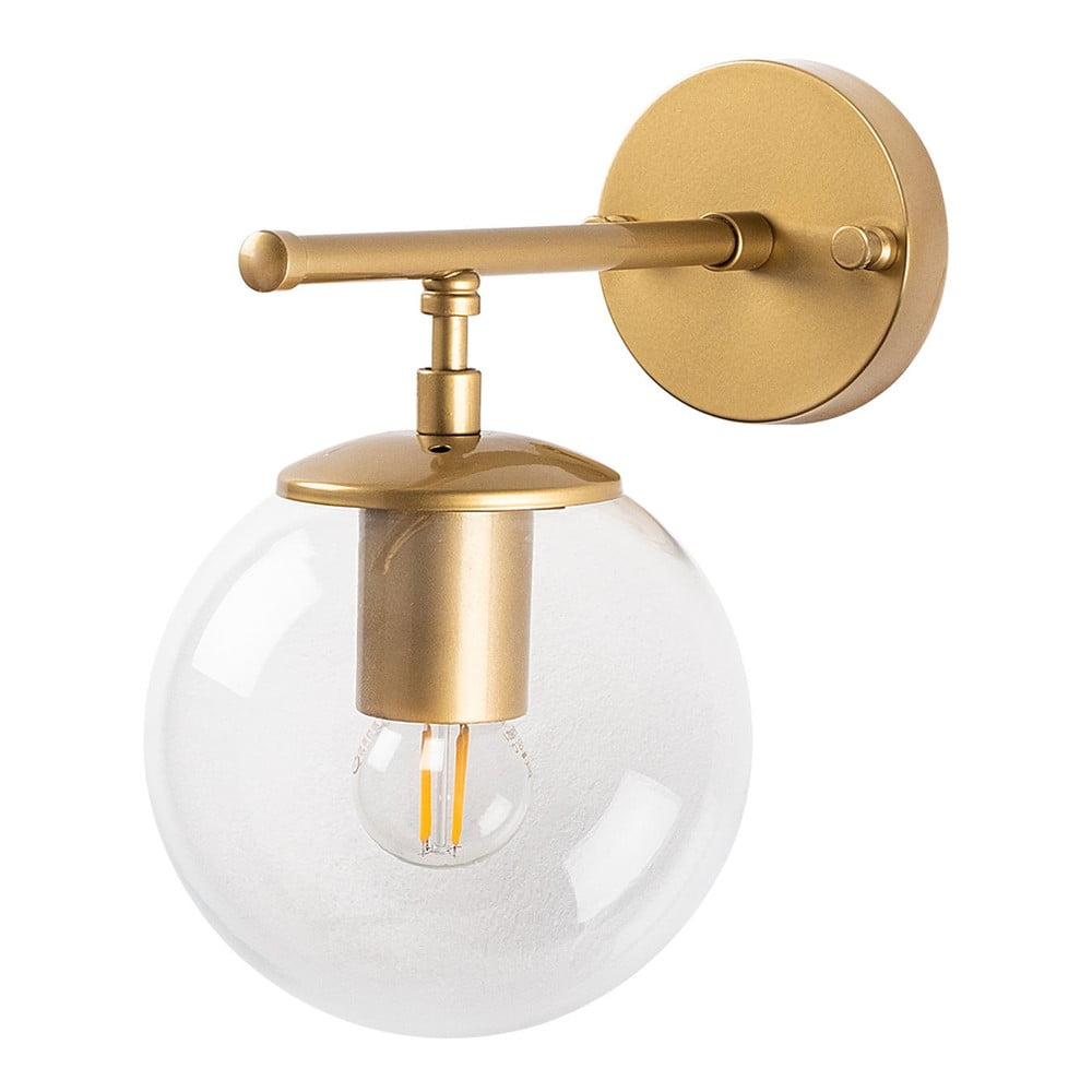 Nástenné svietidlo v mosadznej farbe Roe – Opviq lights