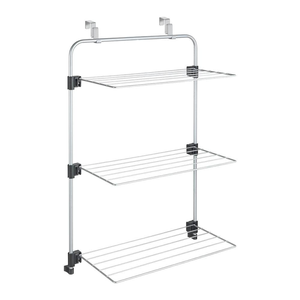 Závesný sušiak na bielizeň v striebornej farbe 11 m Gale – Metaltex