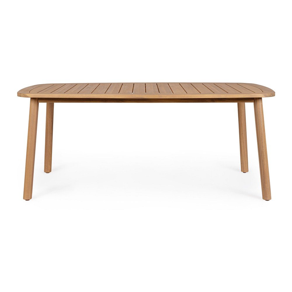 Záhradný jedálenský stôl z masívu akácie 99x183 cm Pablo – Bizzotto