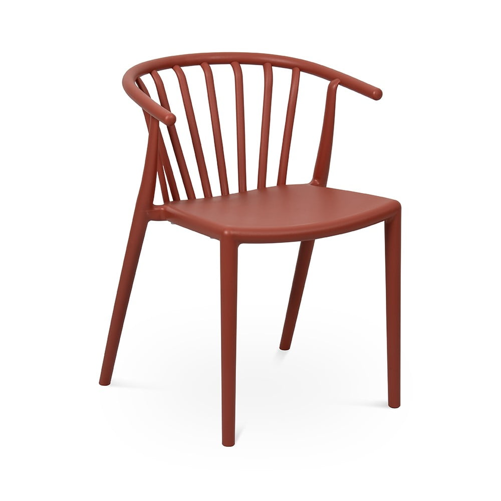 Hnedá plastová záhradná stolička Capri – Bonami Essentials