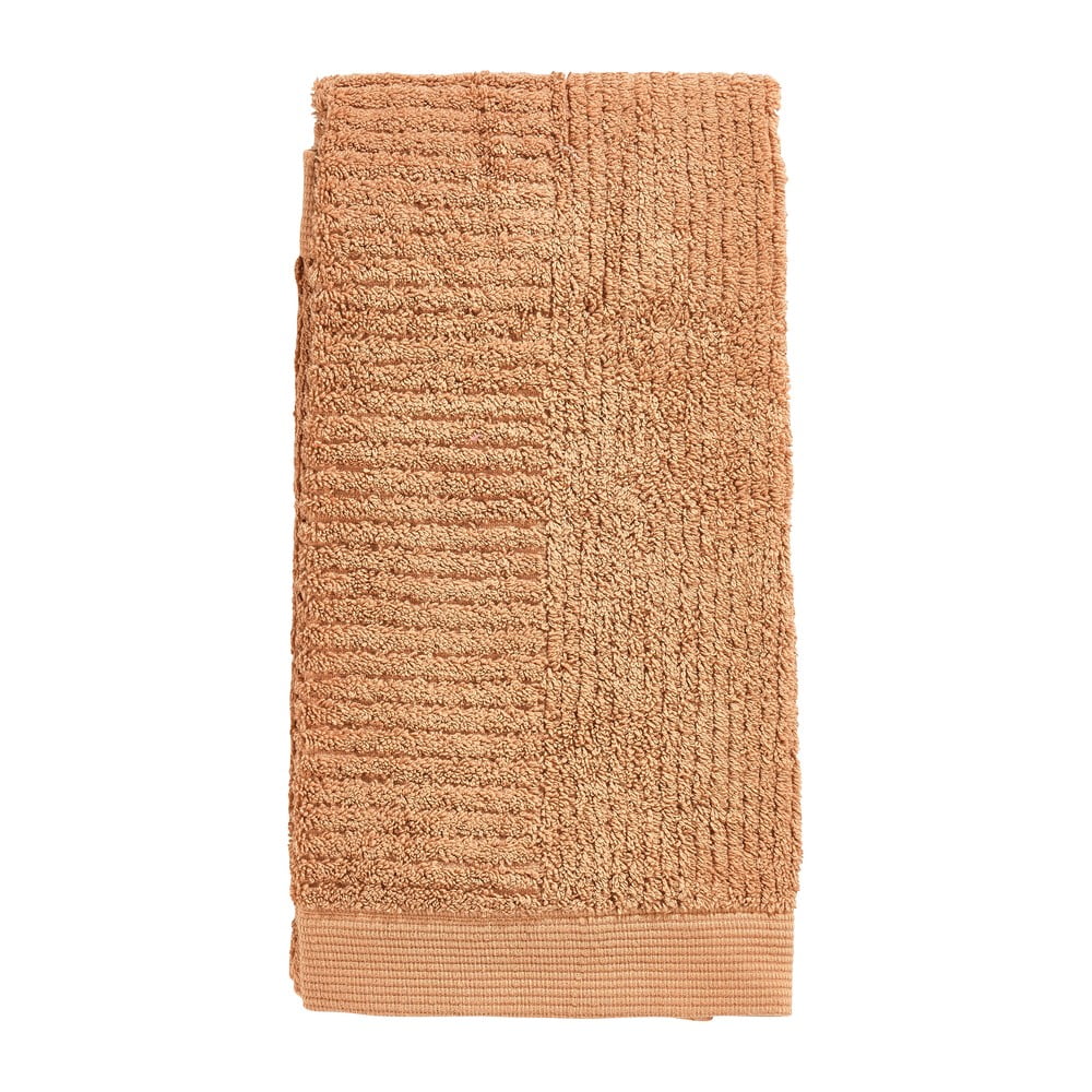 Žltý froté bavlnený uterák 50x100 cm Classic – Zone