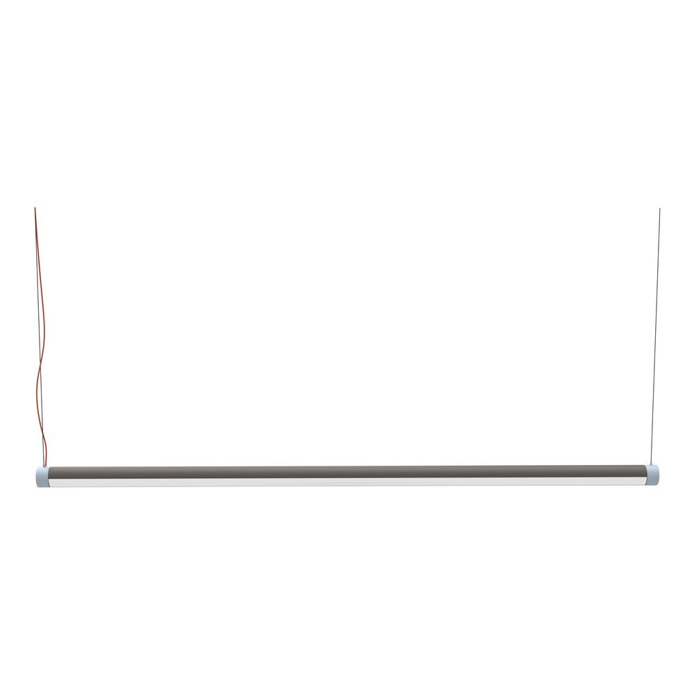 Sivé LED závesné svietidlo so stmievačom Interplay – Hübsch